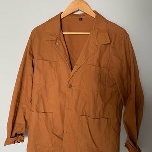 Handmade Canvas Button-Down Jacket